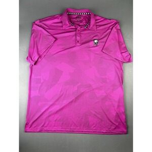 Tattoo Golf Men's 2XL Performance Polo Shirt Rogue Collection Skull‎ Design XXL